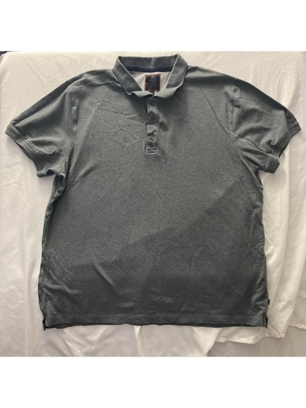 Denver Hayes Polo Shirt Gray 2XL